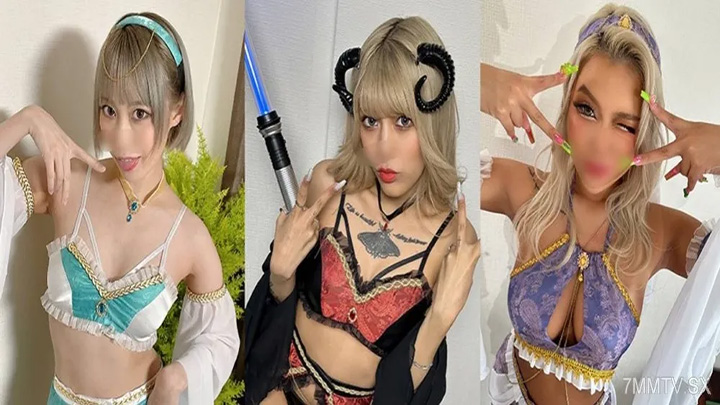 fc2-ppv-4786281-【異世界轉世口交】靈使、魔王、舞者coser三人合體在家拍攝，激烈口交、爆乳巨乳美少